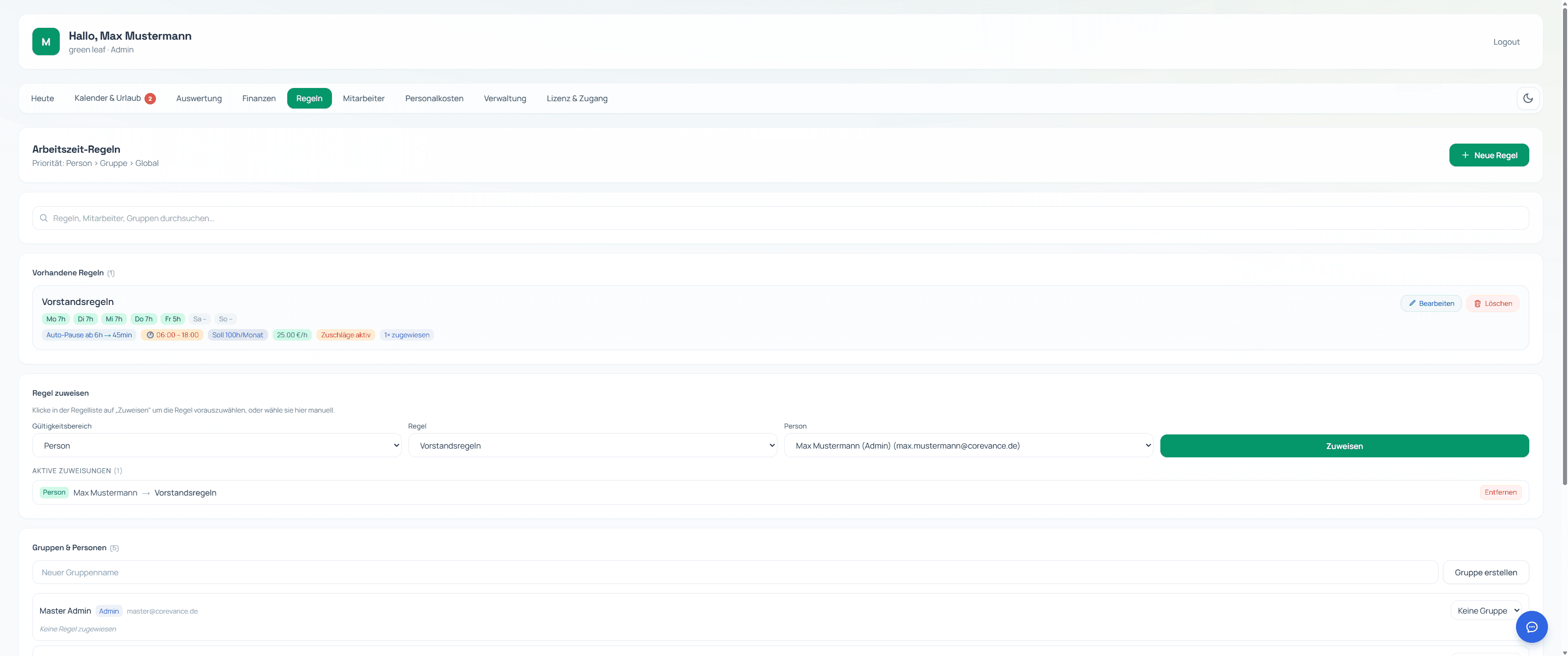Finanzen & Lohnabrechnung Bright